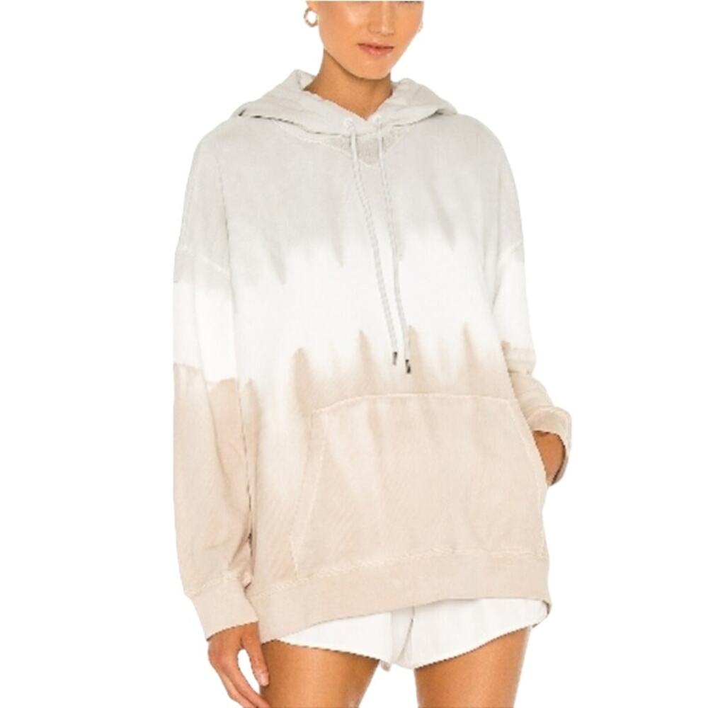 ATM Anthony Thomas Melillo NWT French Terry Tie Dye Oversize Hoodie Size XS